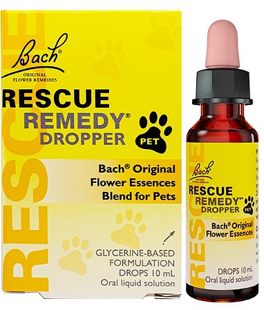 Florais de Bach Rescue Pet Original Sem Álcool 10ml