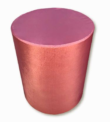 Capa de cilindro metalizada ROSÉ GOLD
