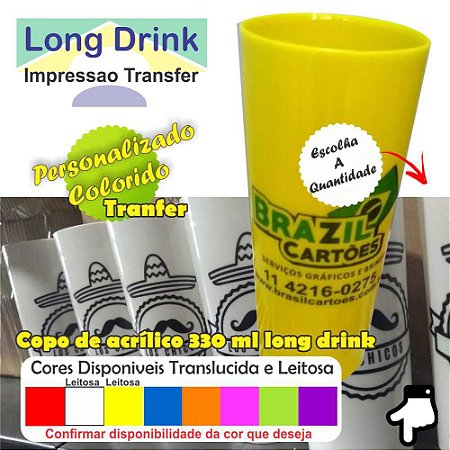 Copo Long Drink Personalizado