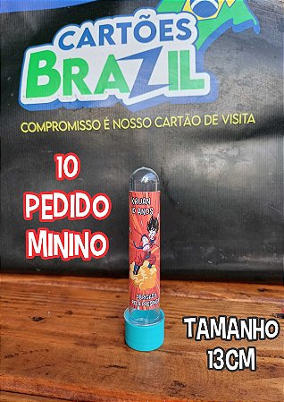 TUBETE 13CM PERSONALIZADO