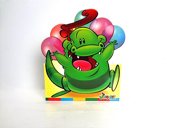 Caixa Baleiro para festas do Jacarelvis