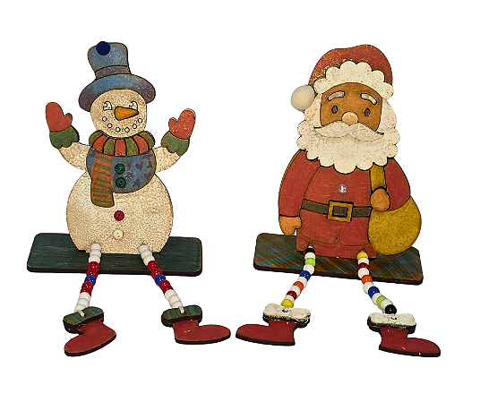 Enfeite de Mesa divertido - KIT com 10 para OFICINA INFANTIL