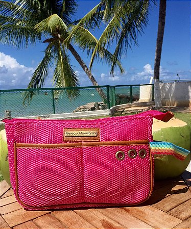 Necessaire Pink em tecido drylex