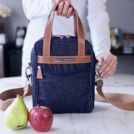 Bolsa Térmica em Jeans Light