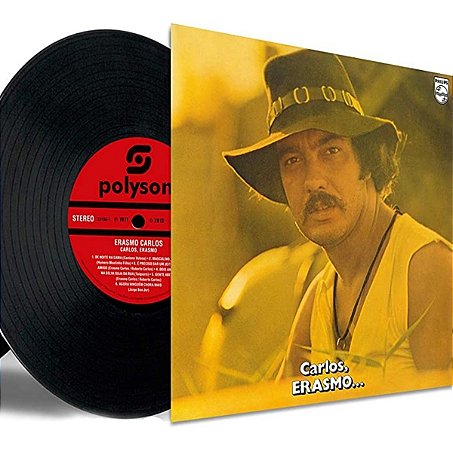 Disco de Vinil Lp Erasmo Carlos - Erasmo Carlos 180g Polysom Lacrado