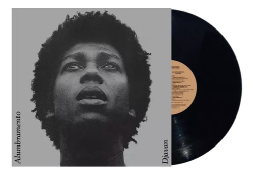 Lp Djavan Alumbramento (lp Preto) Lacrado Clube Do Vinil