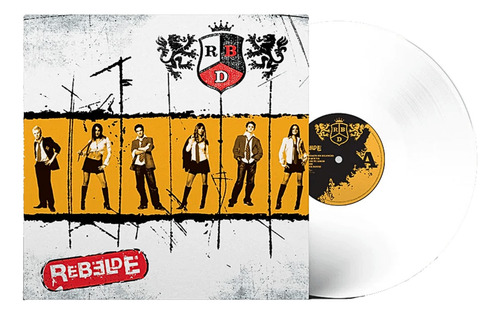 Lp Vinil Rbd - Rebelde (1 Lp Branco) - Importado