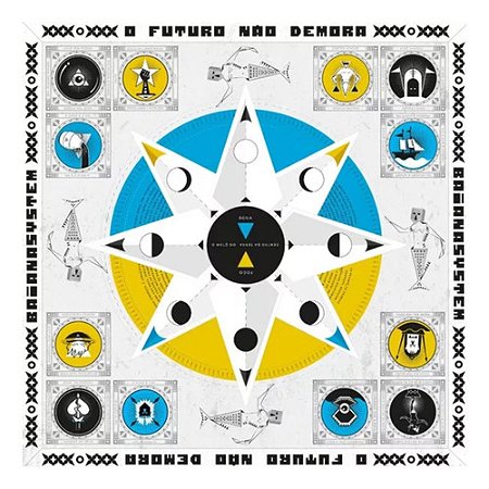 Disco de Vinil Lp Baianasystem Futuro Não Demora Vinil Colorido + Compacto