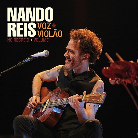 Cd Nando Reis Voz E Violão No Recreio Vol. 1 Novo Lacrado