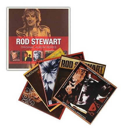 Cd Rod Stewart - Original Album Series (5 Cds) Lacrado