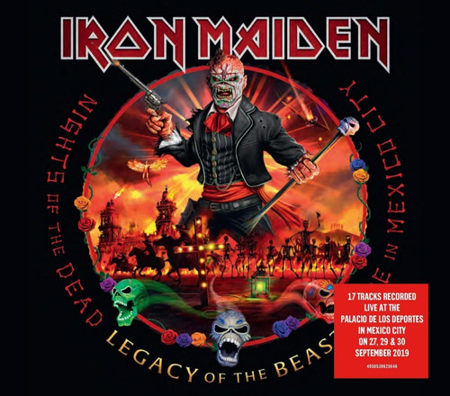 Cd Iron Maiden - Nights Of The Dead - Legacy Of The Beast