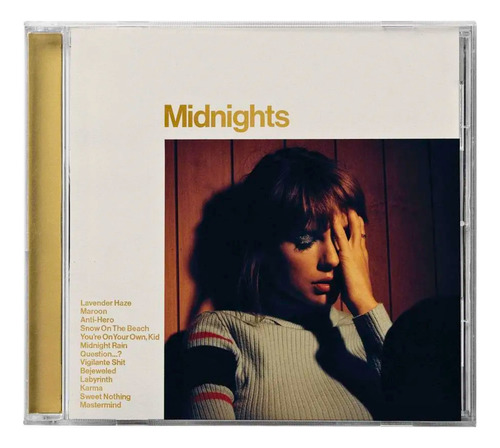 Cd Taylor Swift - Midnights Mahogany Edition Lacrado