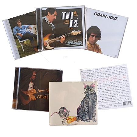 Kit 6 Cd's Odair josé  Novos Lacrados