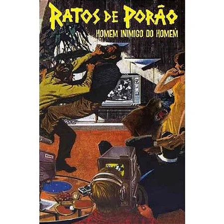 Fita K7 Ratos de Porão - Homem inimigo do Homem