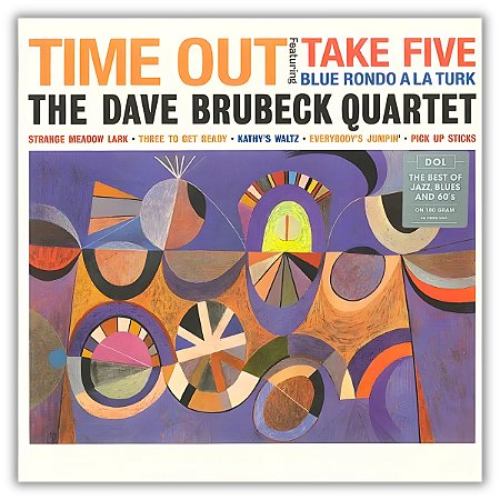 Disco de Vinil Lp Time Out The Dave Brubeck Quartet Lacrado