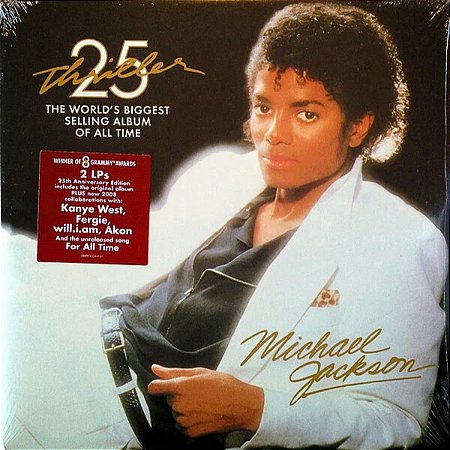 Disco Vinil Lp Duplo Michael Jackson Thriller Import Lacrado
