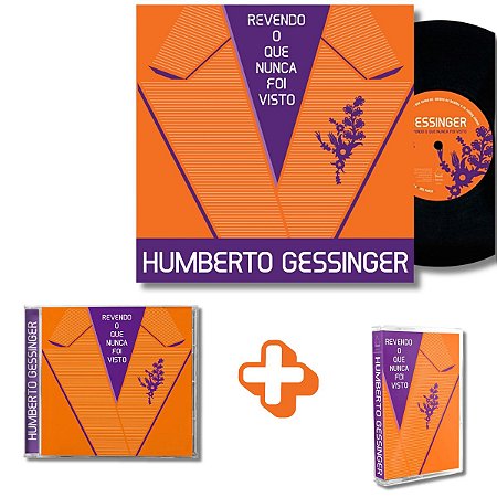 Lp + Cd + Cassete (k7) Humberto Gessinger Revendo o Que Nunca Foi Visto