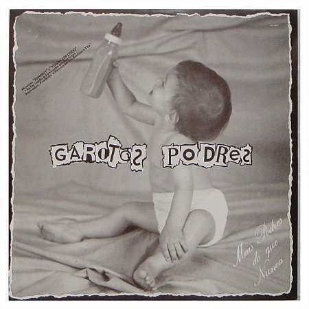Disco Vinil Lp Garotos Podres Mais Poders Do que nunca Novo