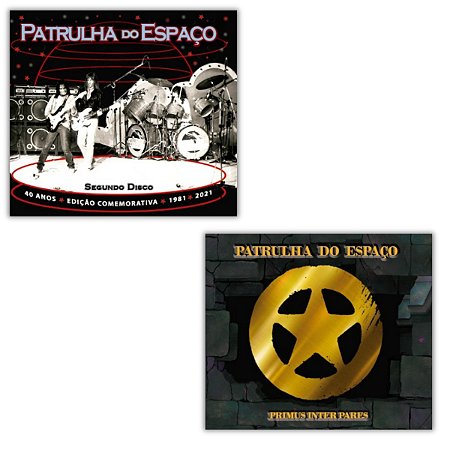 Kit Cd Patrulha do Espaço Primus Intre Pares + Segundo Disco