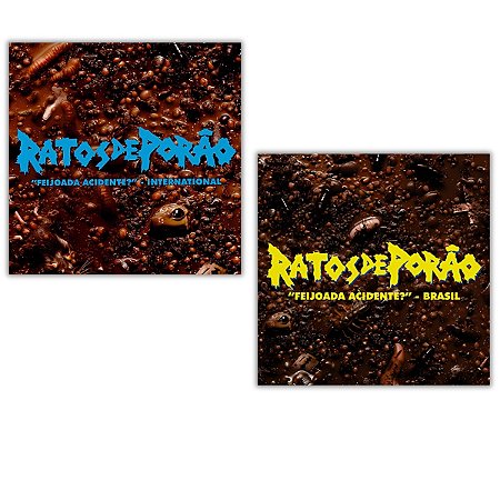 Cd Ratos de Porão Feijoada Acidente Brasil + Internacional