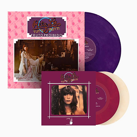 Box Vinil Triplo Rita Lee Fruto Proibido Deluxe LP12"+ 2X7