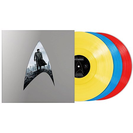 Box 3 Lp Vinil Star Trek Into Darkness Edição Deluxe Lacrado