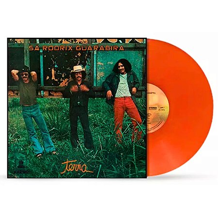 Lp Vinil Sá, Rodrix & Guarabira Terra Getefold Novo Lacrado