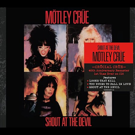 Cd Motley Crue Shout At The Devil Digipack Novo Lacrado