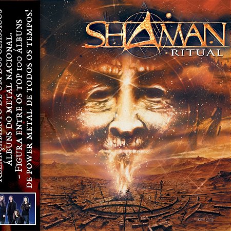 Cd Shaman Ritual slipcase (Poster + Obi)  Novo Lacrado
