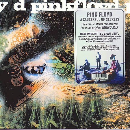 Lp Pink Floyd Vinil A Saucerful Of Secrets Importado Lacrado