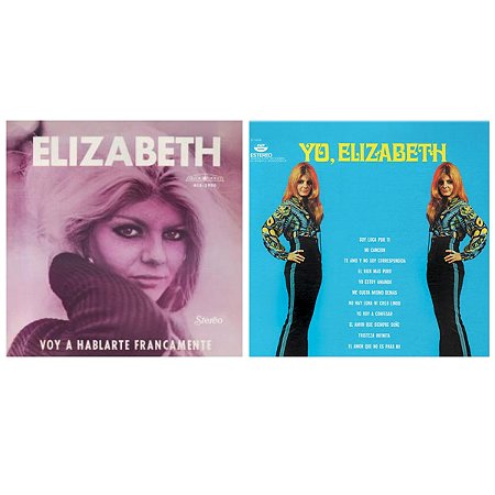 Kit Cd Elizabeth Yo Elizabeth + Voy a Hablare Francamente