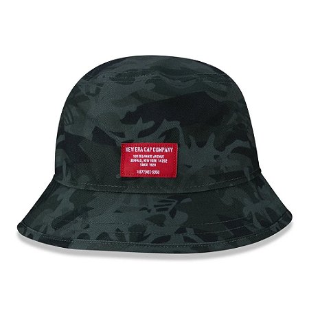 Bucket New Era Military Full Print Unissex