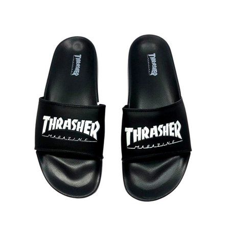 Chinelo Slide Thrasher Skate Magazine