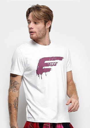 Camiseta Ellus Cotton Fine Painted Easa Classic Masculina