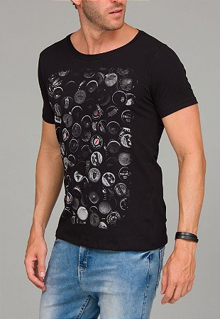 Camiseta Red Feather Beer Caps Masculina