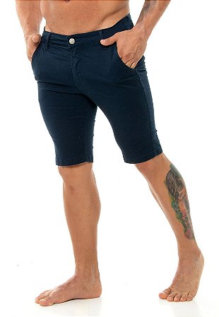 Bermuda Red Feather Sarja Masculina