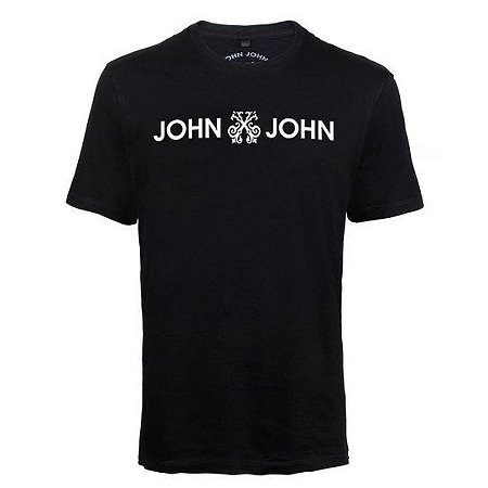 Camiseta John John Logo Masculina - Branco