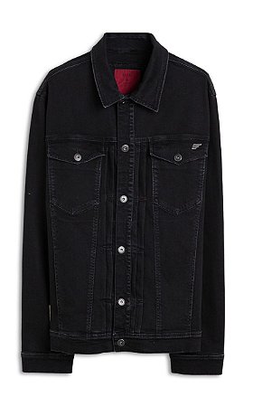 Jaqueta Ellus Jeans Intense Black Masculina Preta