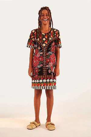 Vestido T Shirt Valentina Feminina