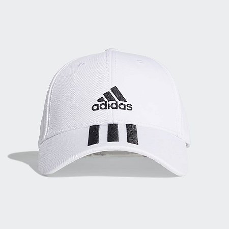 Boné Adidas Baseball Sarja 3-stripes Unissex Branco