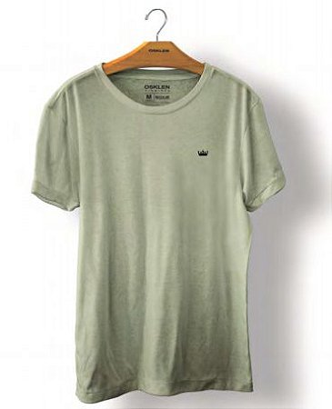 Camiseta Osklen Stone Movement Masculina Menta