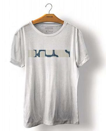 Camiseta Osklen Stone Ipanema Modular 2 Masculina Branca