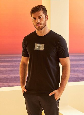 Camiseta Forum Unlimited Card Masculina Preta