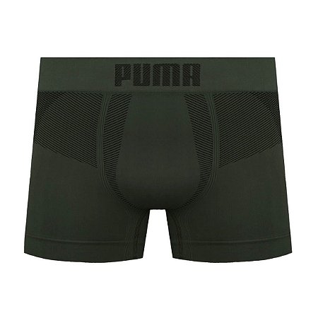 Cueca Boxer Puma Elastano Verde