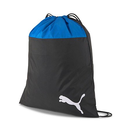 Mochila Puma Gymsack Teamgol Unissex Preto Azul