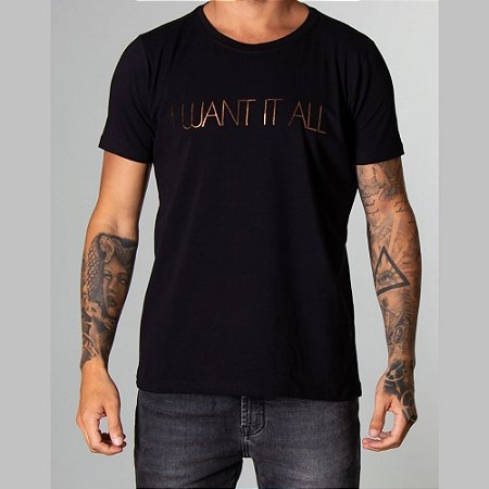 Camiseta Red Feather I Want it All Masculina