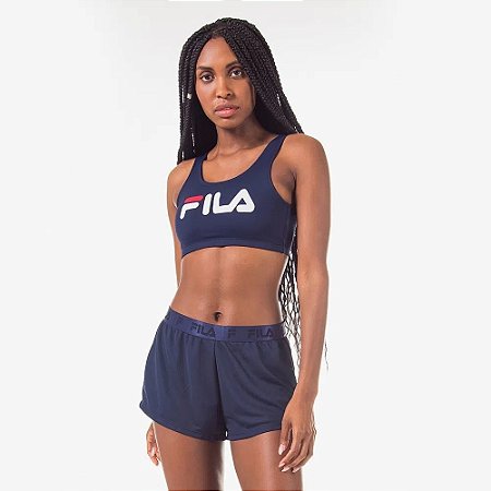 Top Fila Essential II Feminino Azul