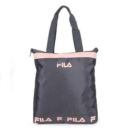 Bolsa De Ombro Fila Logo Unisex Rosa