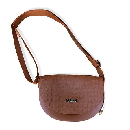 Bolsa Arábia Colcci Feminina Caramelo