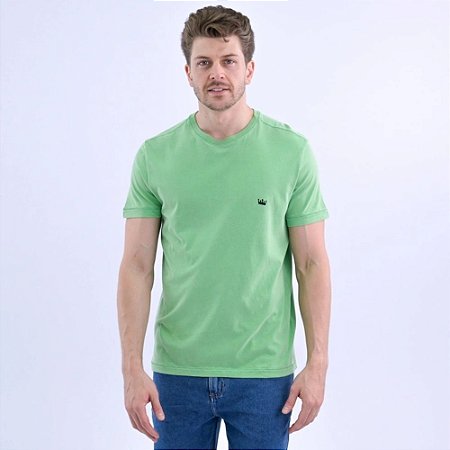 Camiseta Osklen Eco Daisy Double Masculina Verde